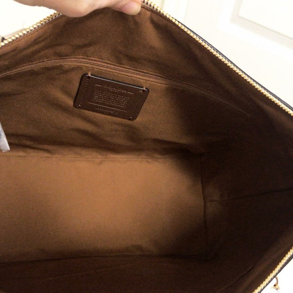 ⚜COACH Gallery Tote With Dandelion Floral Print - Picture 6 of 8